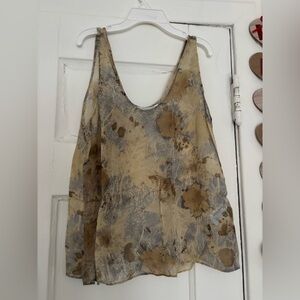 NWOT Zara Floral Tank Top
